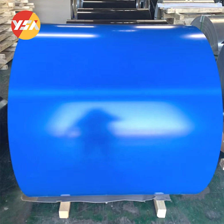 Bobinas de aluminio recubiertas de color